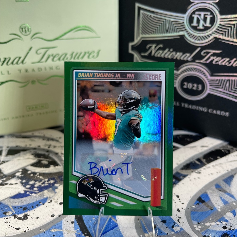 2025 Score - Brian Thomas Jr. #16 Signatures (AU)